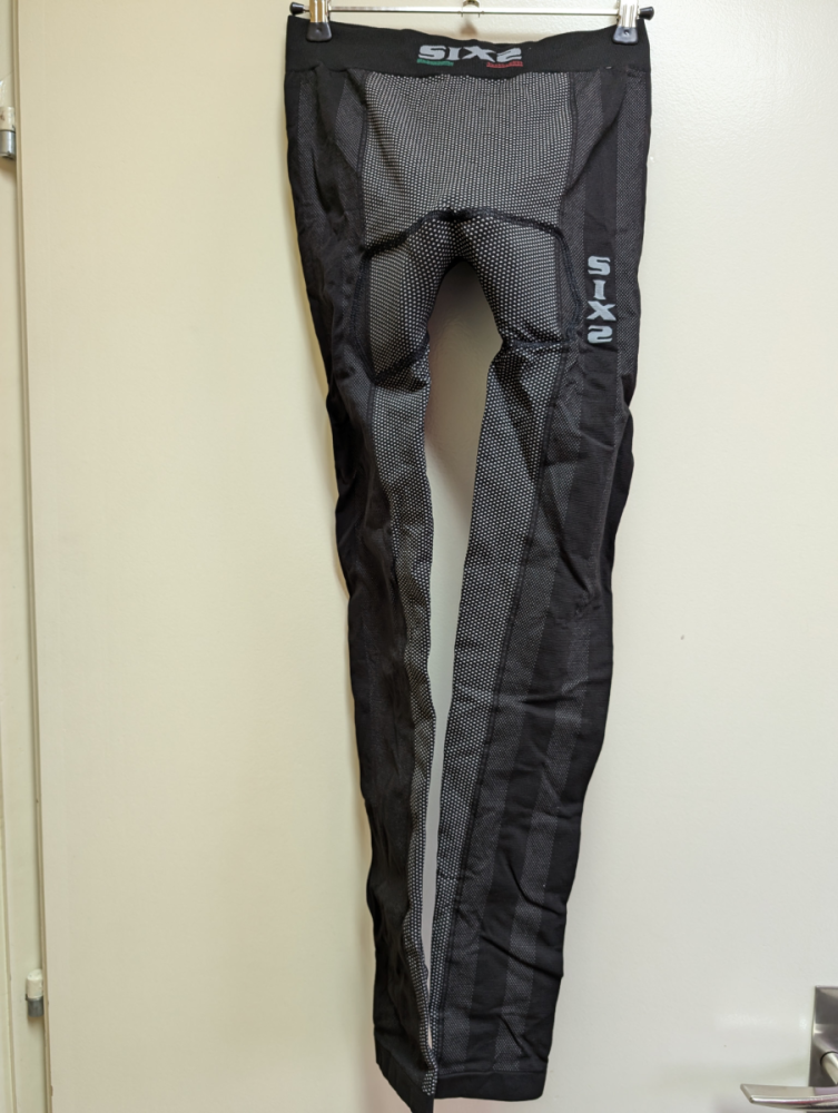 SIX2 Lange Funktionsunterhose PN2 schwarz S