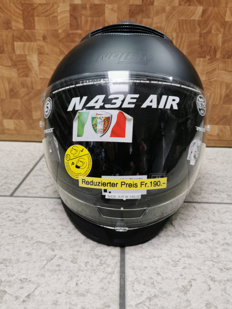 Nolan Helm N43e Air Tuned Schwarz-matt, M