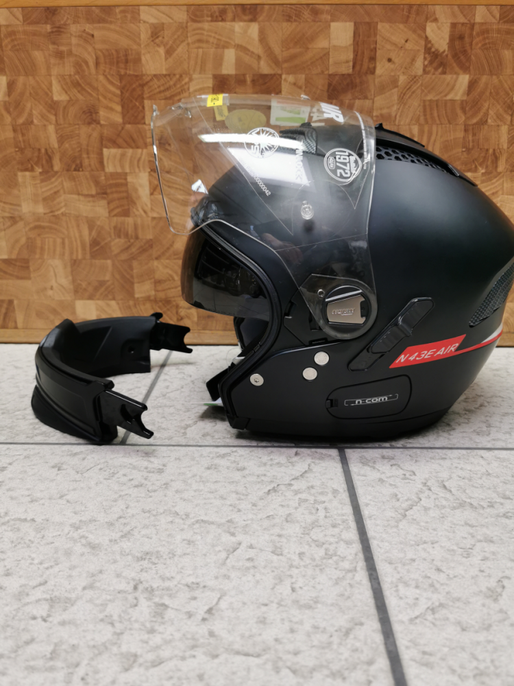 Nolan Helm N43e Air Tuned Schwarz-matt, M