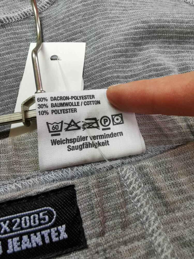 Jeantex Shorts JX Volturno Anthrazit XXL