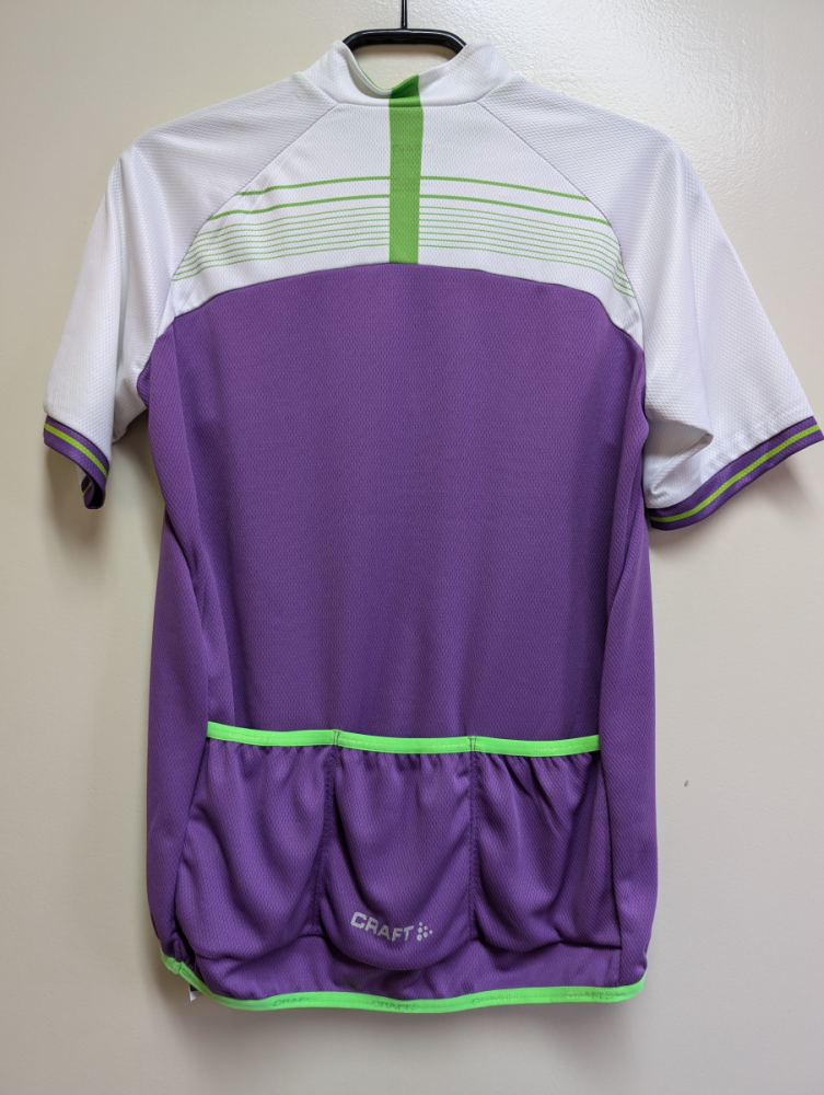 Craft JB Logo Jersey JR violet/white 158/164