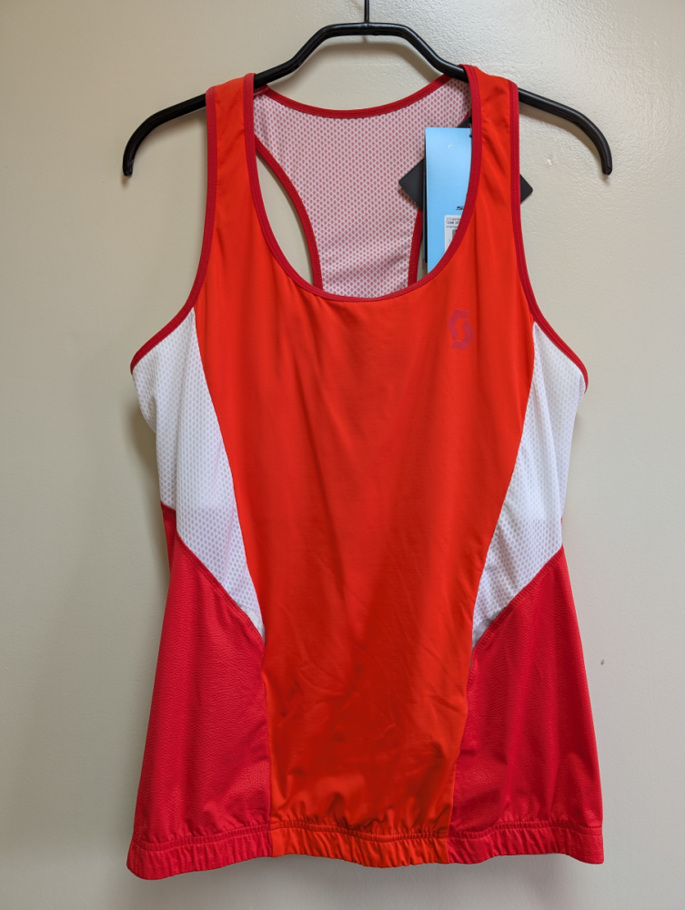 Scott Shirt W'S shadow orange/red M