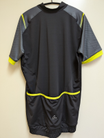 Löffler HR.Bike-Trikot Como FZ schwarz/zitrone 52