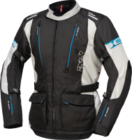 IXS Tour Jacke Lorin-ST schwarz-hellgrau-blau M