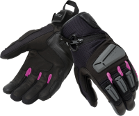 T. UR Damen Handschuh G-Four schwarz-grau-pink XL