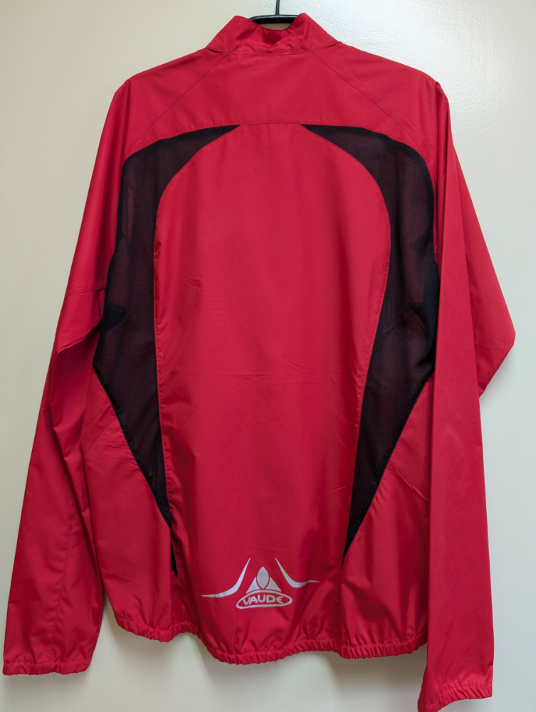 Vaude Windjacke Fly red L