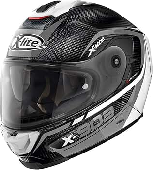 X-LITE Integralhelm X-903 UC Cavalcade N-Com #11, carbon-grau-weiss L