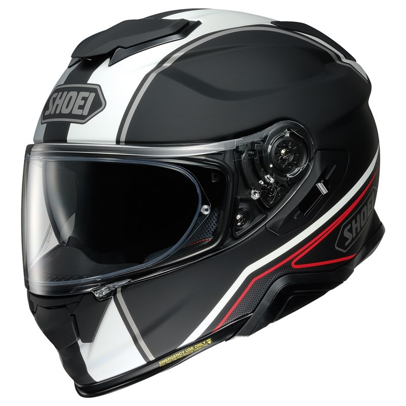 Shoei Integralhelm GT-Air II PANORAMA TC-5 schwarz matt-grau-weiss XL