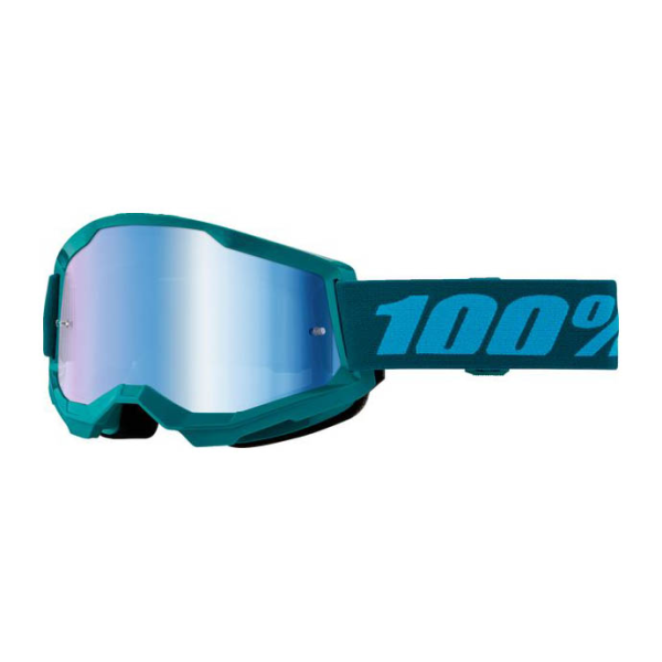 100percent Strata 2 Goggle Stone - Mirror Blue Lens