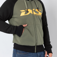 IXS Rapid 1.0 Hoodie oliv-orange S