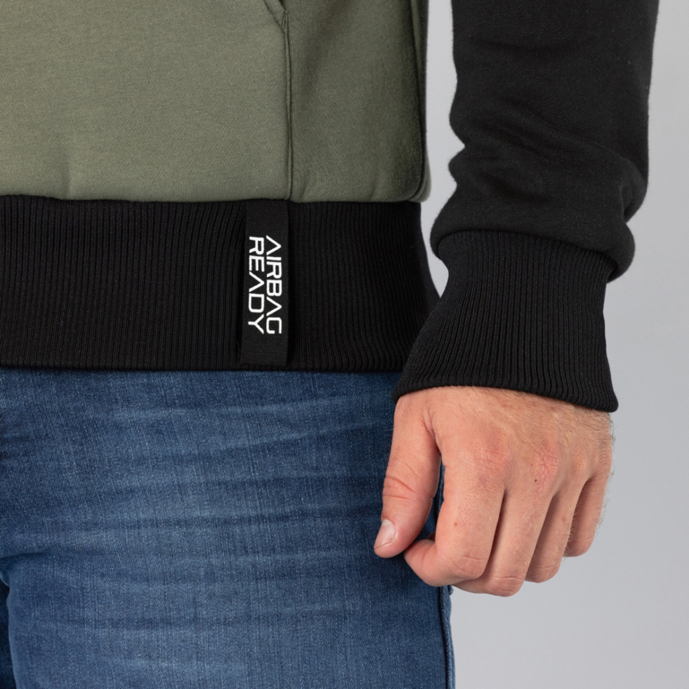 IXS Rapid 1.0 Hoodie oliv-orange S