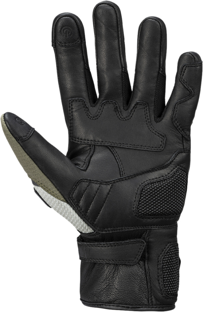 IXS Tour Handschuh Montevideo-Air 2.0 schwarz-oliv-hellgrau M
