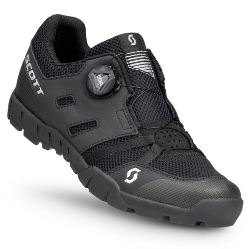 Scott Shoe Sport Crus-r Boa Eco, black/silver, 44.0