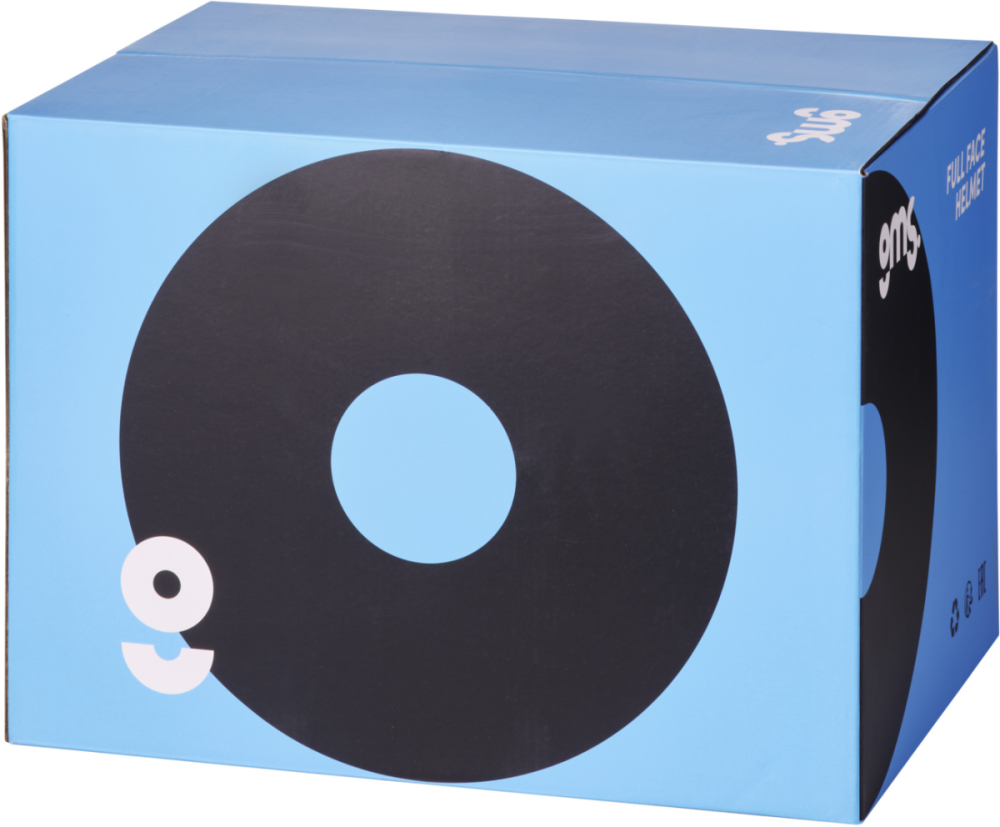 gms Integralhelm Hexago Graphic matt-grau S