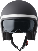 gms Jethelm Ride matt schwarz-weiss S