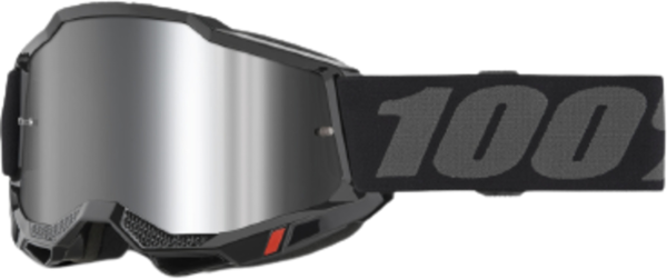 100percent 100% Accuri 2 Goggle Black - Mirror Silver Lens