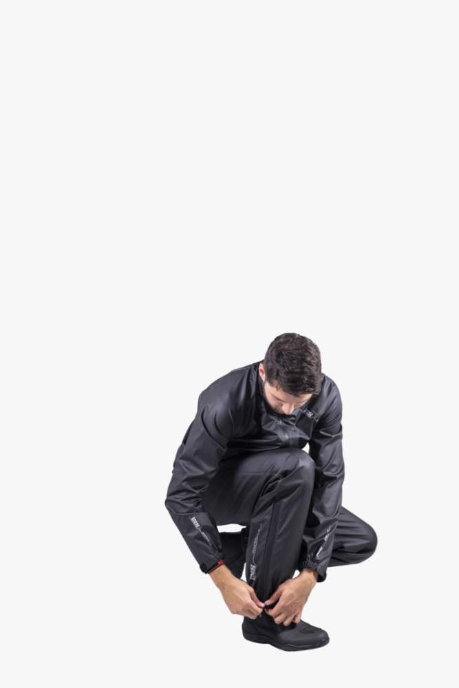 IXS Regenhose Croix schwarz