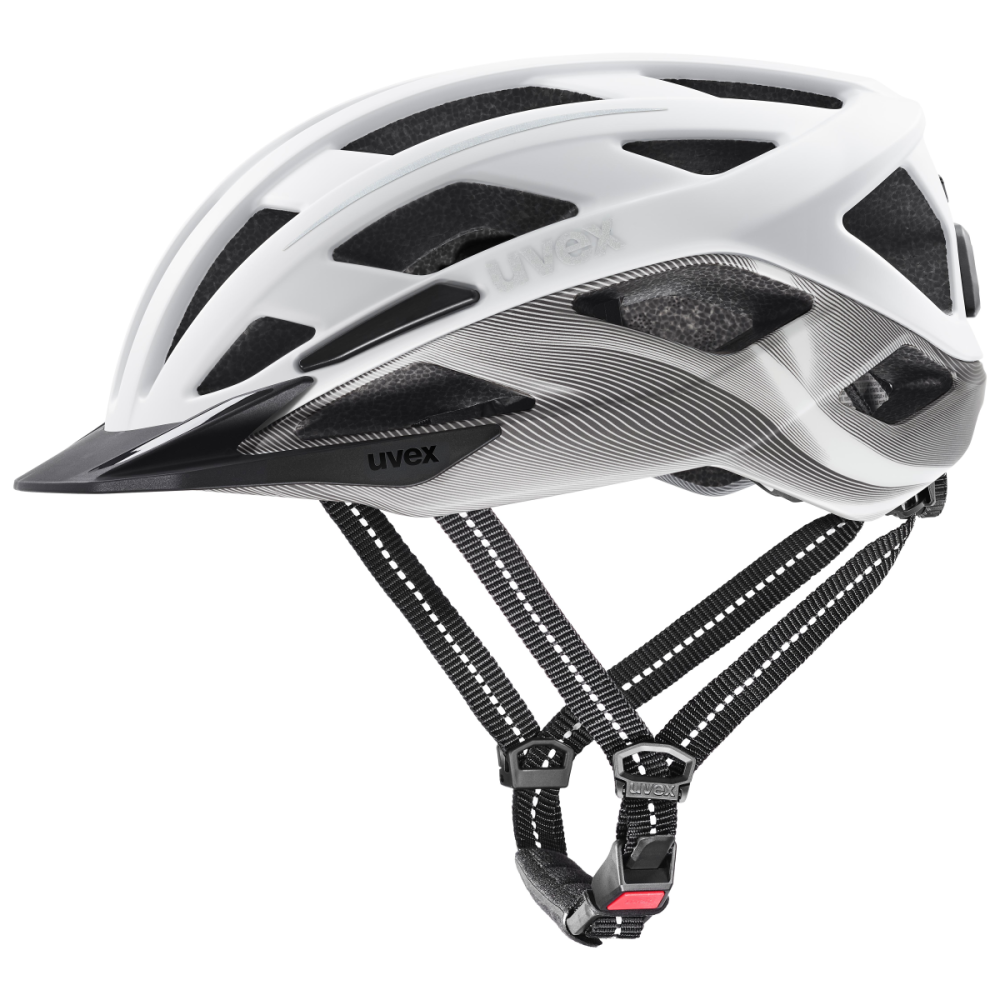Uvex City I-vo 2 white silver matt 56-60