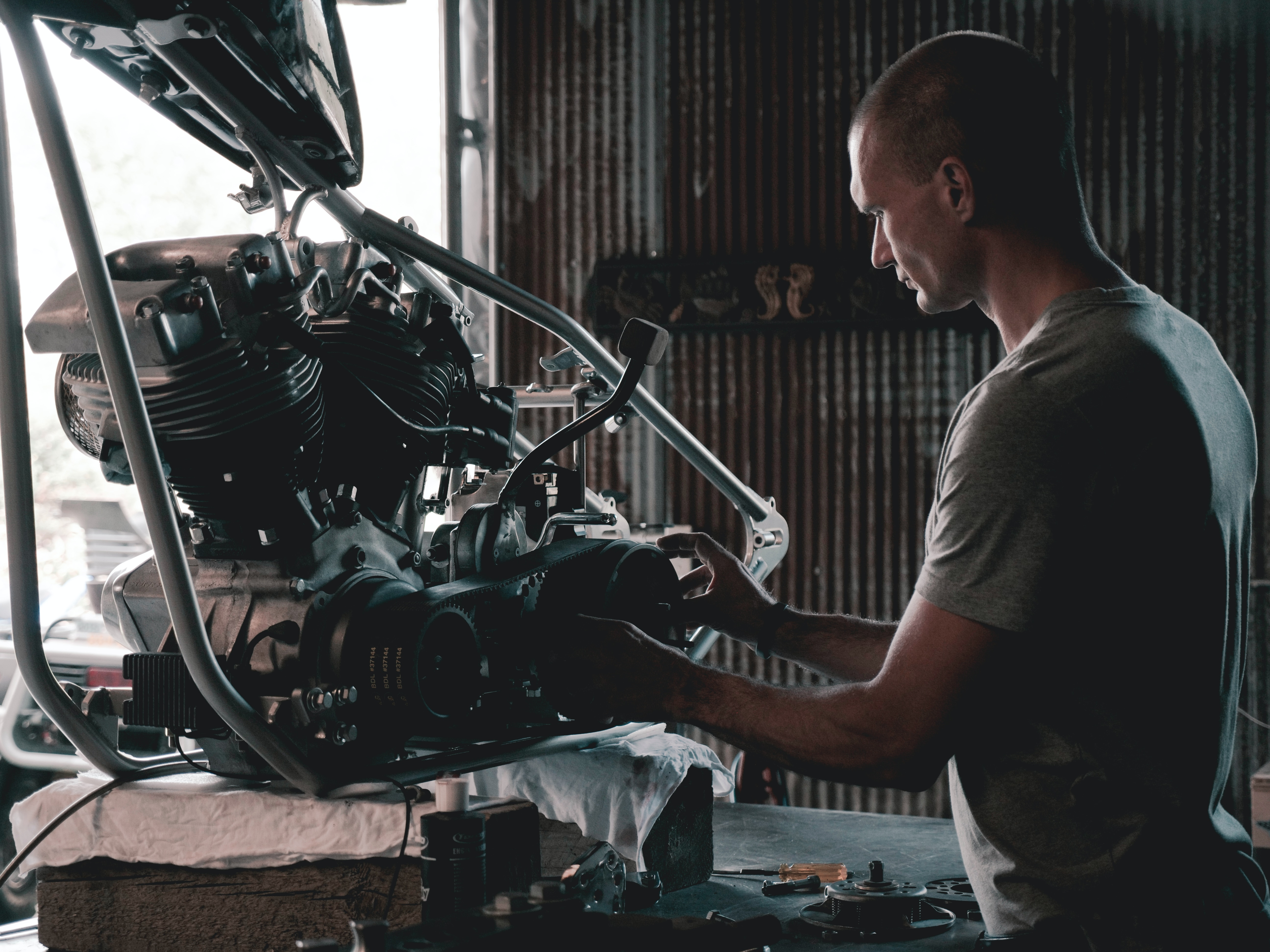 Freie Stelle als Motorradmechaniker